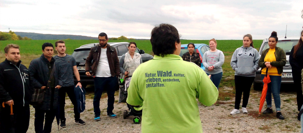 Mit dem Waldnetzwerk startet die Wildlife Jugend Güglingen eine Entdeckertour durch den Wald