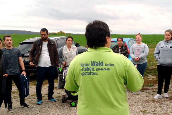 Mit dem Waldnetzwerk startet die Wildlife Jugend Güglingen eine Entdeckertour durch den Wald