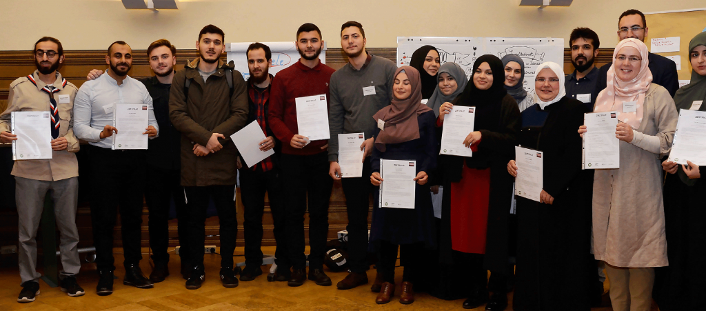 Jugendkonferenz zum Thema muslimische Jugendarbeit in Berlin von der RAA Berlin im November 2017