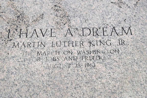 I have a dream - Memorial in Washington D.C.