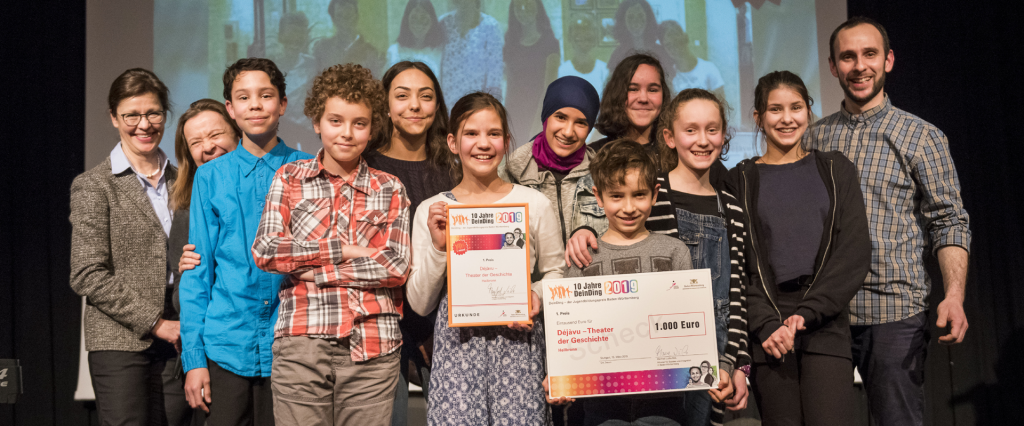 DeinDing Jugendbildungspreis Baden-Württemberg geht 2019 an das Jugendprojekt Dejavu aus Heilbronn